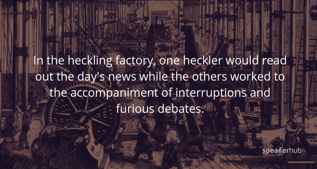 12 Ways to handle a heckler as a professional speaker