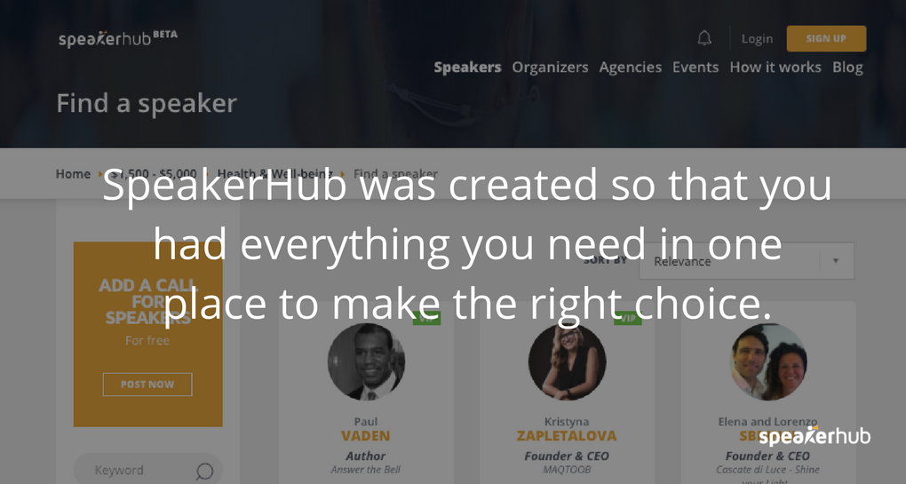 How to research speakers for your next event