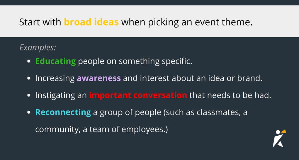 What is your event’s purpose?