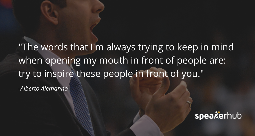 Ty to inspire your audience