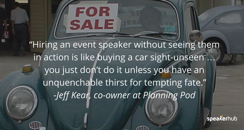 How to research speakers for your next event