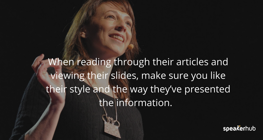 How to research speakers for your next event