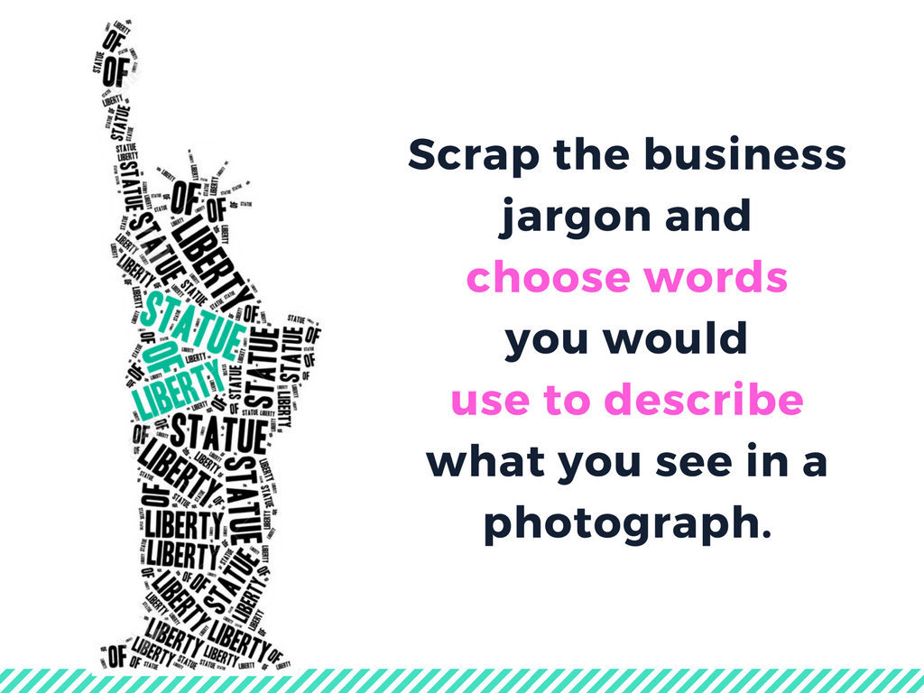 scrap the business jargon