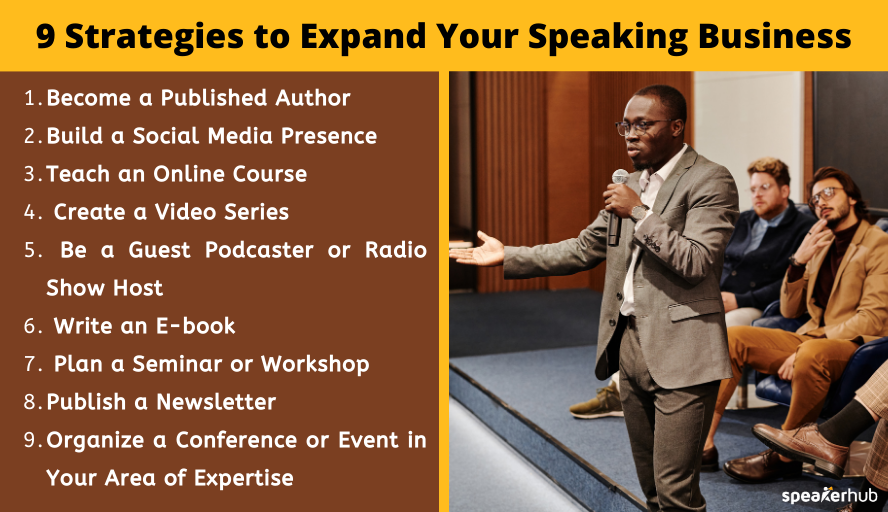 9 Strategies to Expand Your Speaking Business