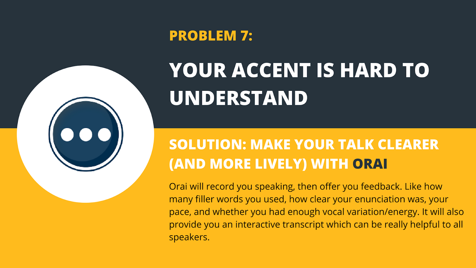 accent is hard to understand