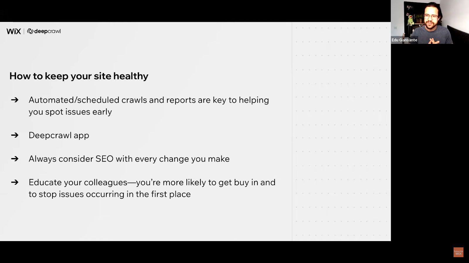 Add closing comments with next steps