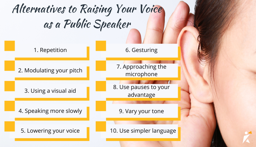 Alternatives to Raising Your Voice