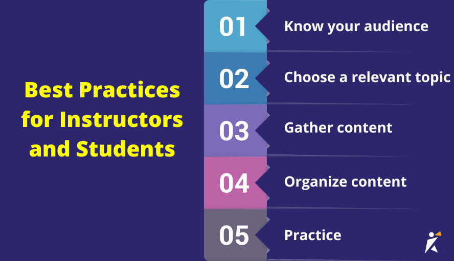 Best Practices for Instructors and Students