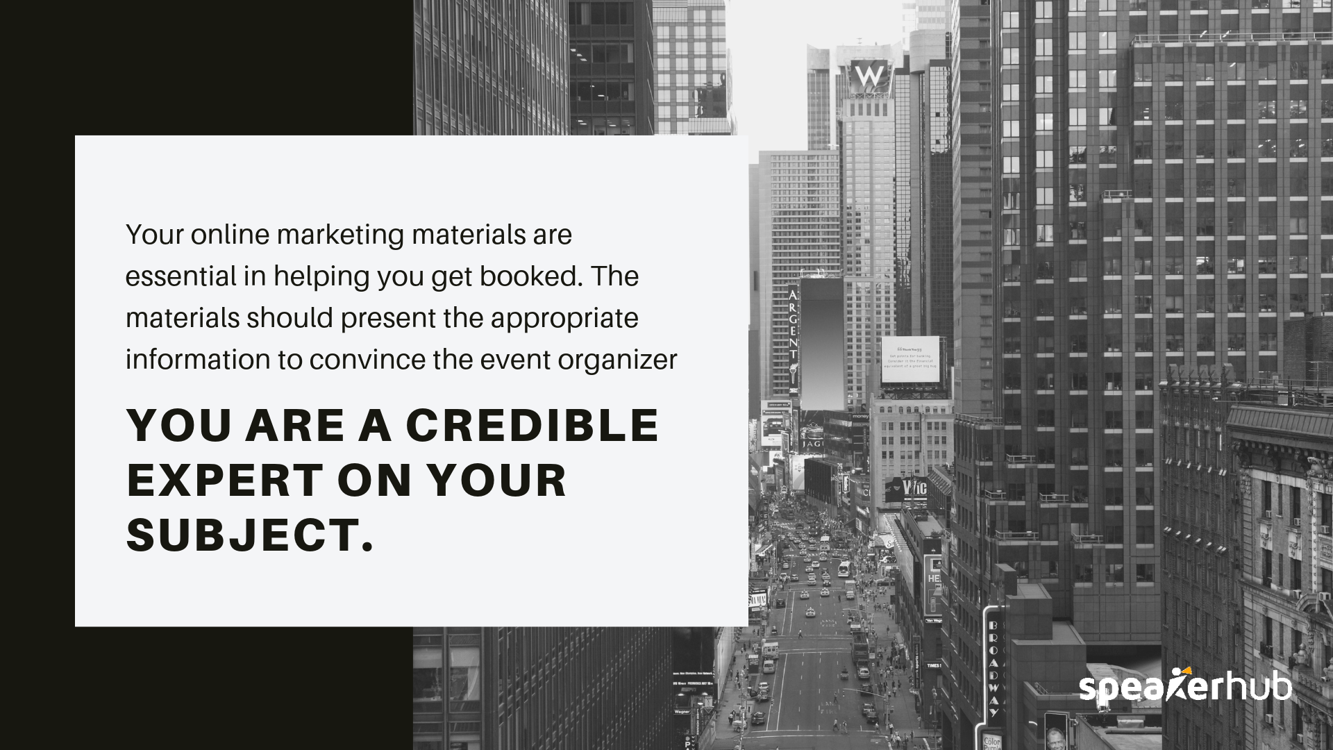 Convincing marketing package_SpeakerHub