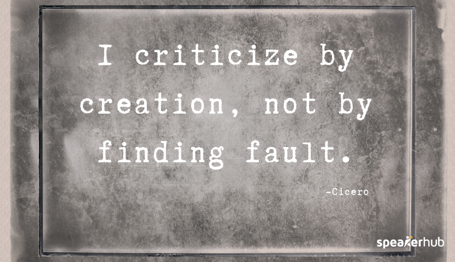 Find solutions, not problems