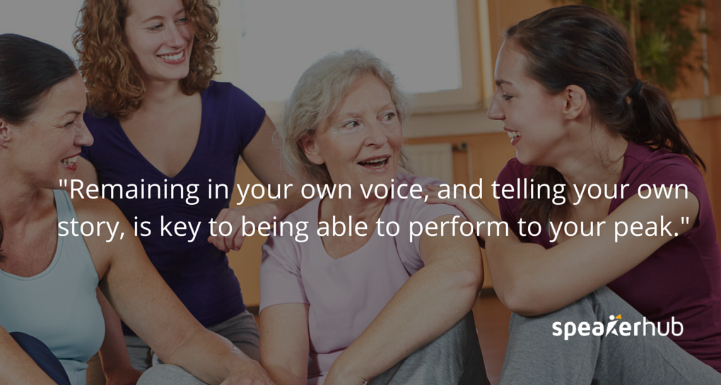 Jackie Le Fevre: Remaining in your own voice, and telling your own story, is key to being able to perform to your peak.