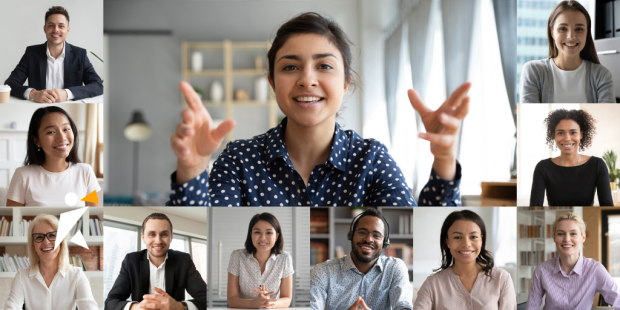 How to give an online presentation in a different language