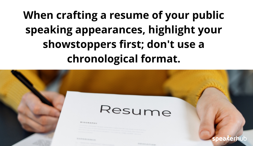 Lead with Notable Public Appearances