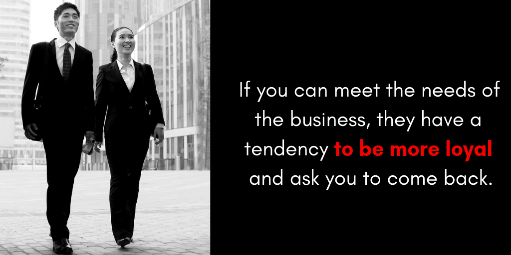 Referrals and repeat business