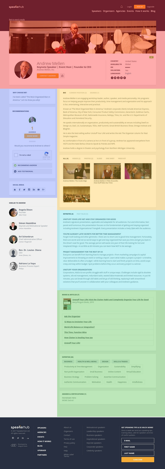 A guide to your profile