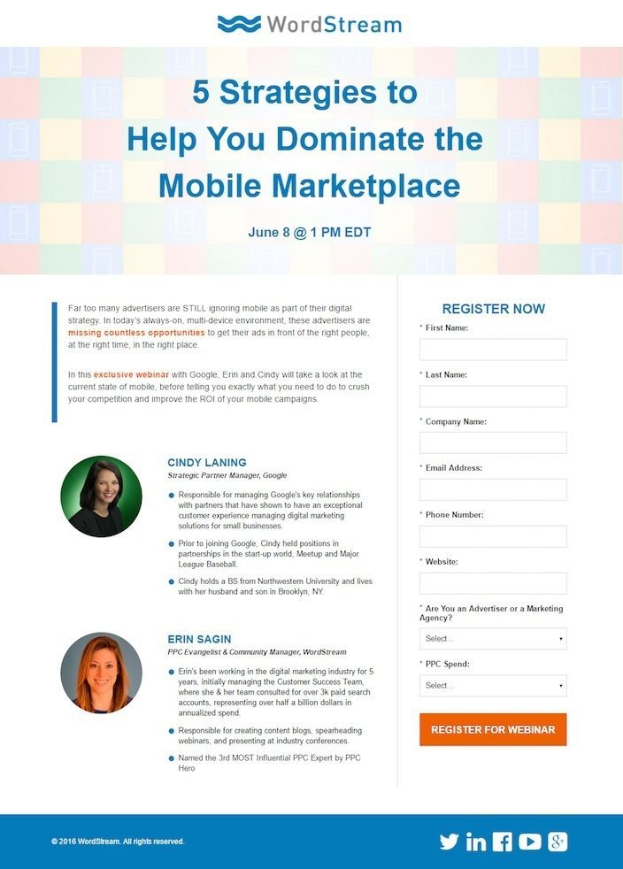 webinar email invitation