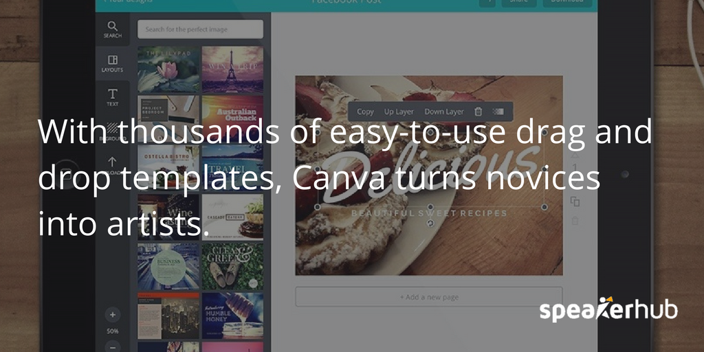 Canva turns novices into artists