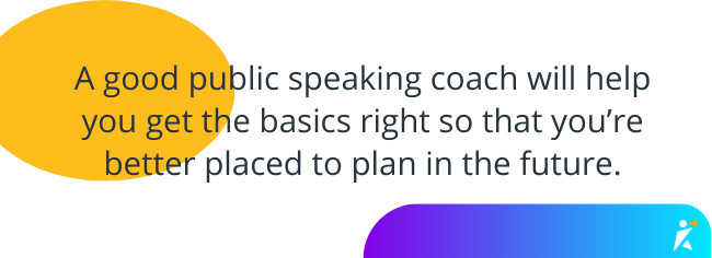 You struggle to plan an effective presentation