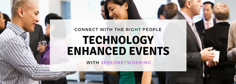 Connect with the right people: Technology-enhanced events with SpeedNetworking.com