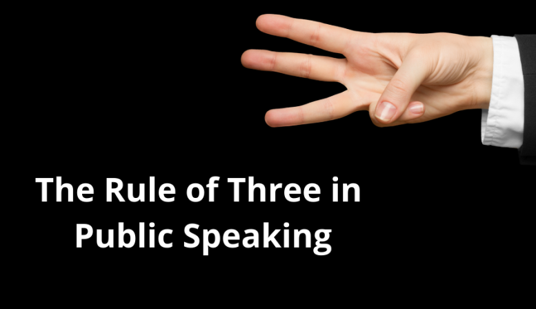 How the Rule of Three Can Get Your Point Across