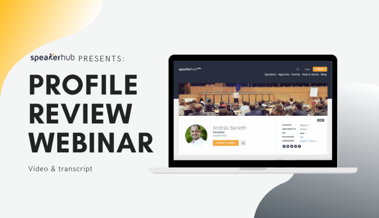 Live Clinic: Profile review webinar | Video recording and transcript