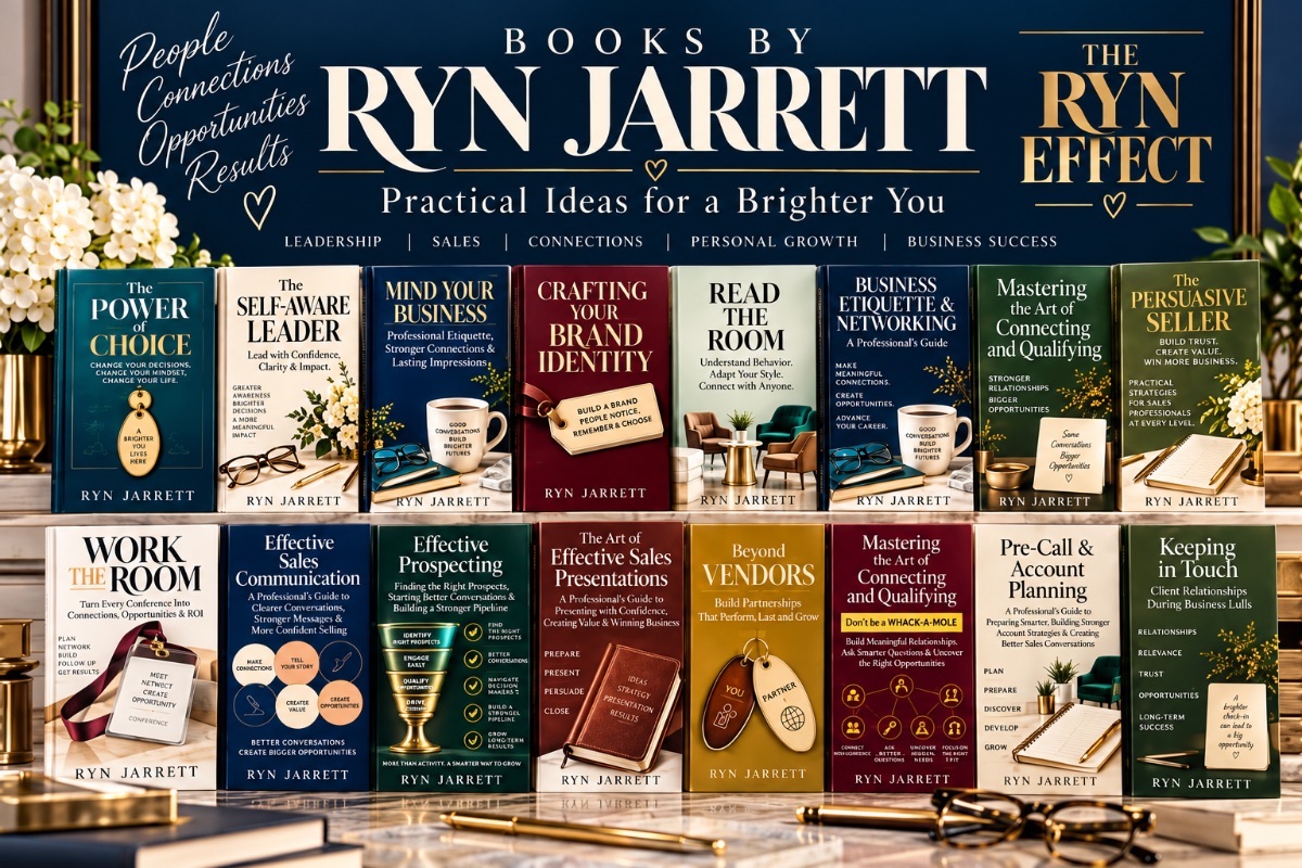 Books by Ryn Jarrett: Leadership - Sales - Partnerships - Business Growth 